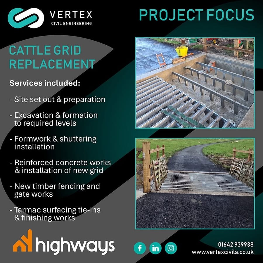 Cattle grid replacement