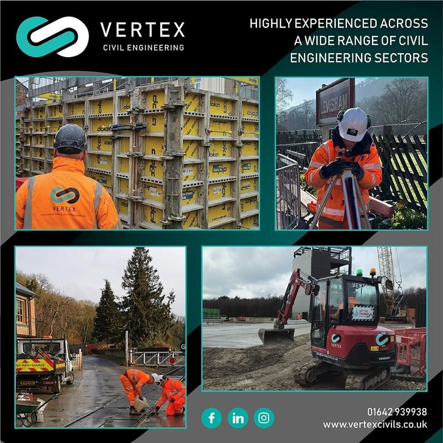 Experience across civil engineering sectors